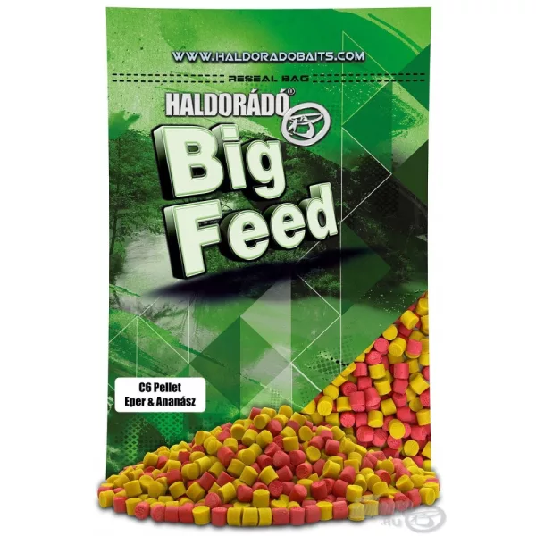 Haldorádó Big Feed - Pellet C6 - Fraise & Ananas