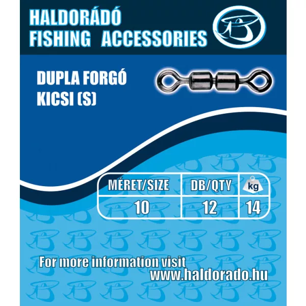 Haldorádó Émerillon double petit (S) 10-14kg 12 pièces