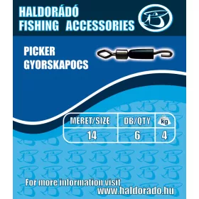 Haldorádó Feeder attache rapide M 7kg 6 pièces