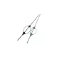 Haldorádó Pellet Feeder panier amorceur Vert/Noir 25gr 2 pièces