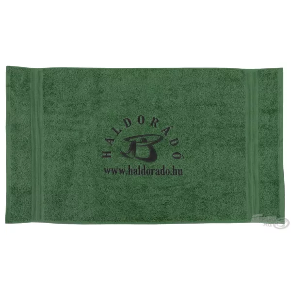 Haldorádó Serviette brodée Verte