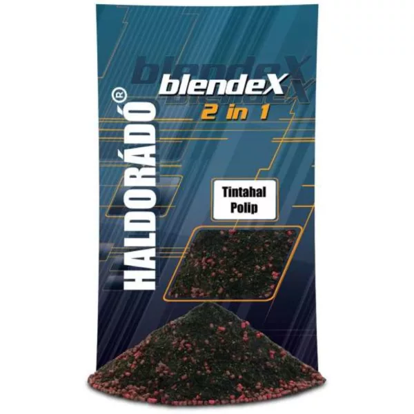 Haldorádó BlendeX 2in1 Appât Calamar + Poulpe 800gr