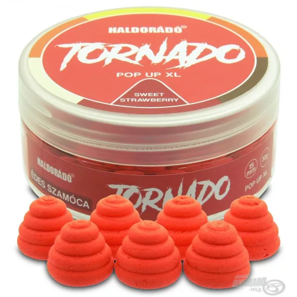 Haldorádó TORNADO Pop Up XL 15 mm - Fraise Douce