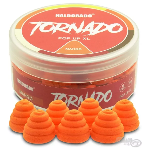 Haldorádó TORNADO Pop Up XL 15 mm - Mangue