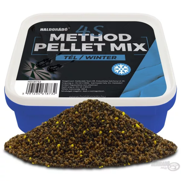 Haldorádó 4S Method Pellet Mix - Hiver