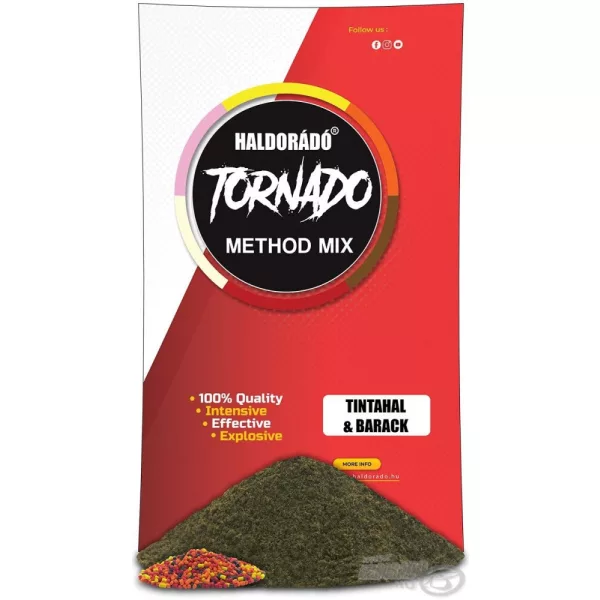 Haldorádó TORNADO Method MIX - Calamar & Pêche 500gr