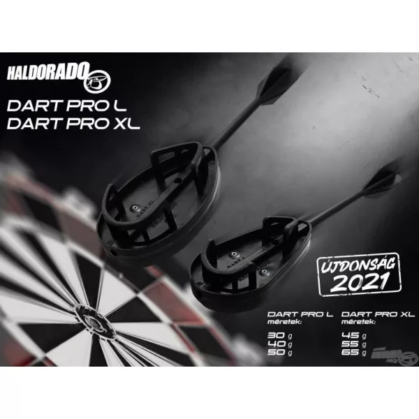 Haldorádó Dart Pro L 40gr panier method