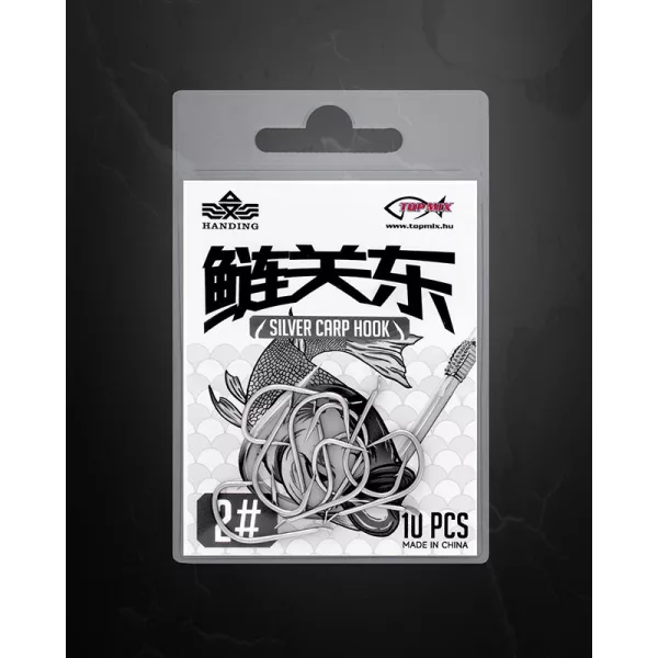 Handing Silver Carp 2 Lapkás, Szakállas Busázó Horog 10db