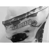 Haldorádó Masque Facial + Cache-cou avec Orifice Respiratoire Camou Grey