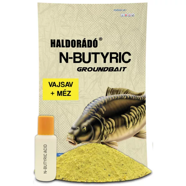 Haldorádó N-Butyric Groundbait Acide Butyrique-Miel 800gr amorce