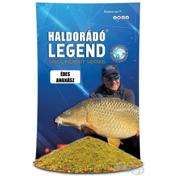 Haldorádó LEGEND Groundbait - Ananas Sucré 800gr
