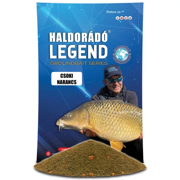 Haldorádó Legend Groundbait Chocolat-Orange 800gr amorce
