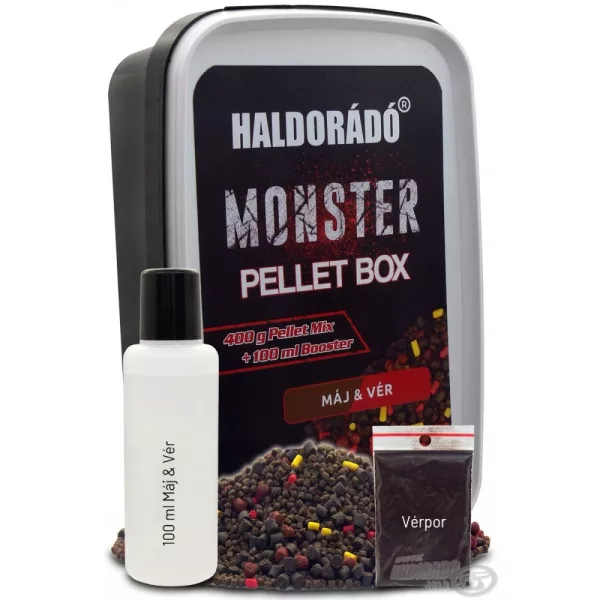 Haldorádó MONSTER Pellet Box - Foie & Sang