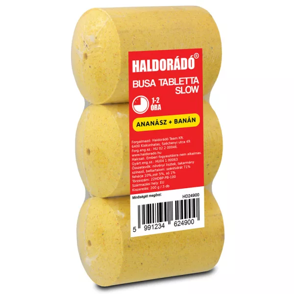 Haldorádó Busa comprimé Slow Ananas Banane 3 pièces/paquet