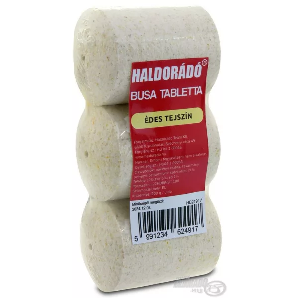 Haldorádó Tablette Busa - Crème douce 200gr