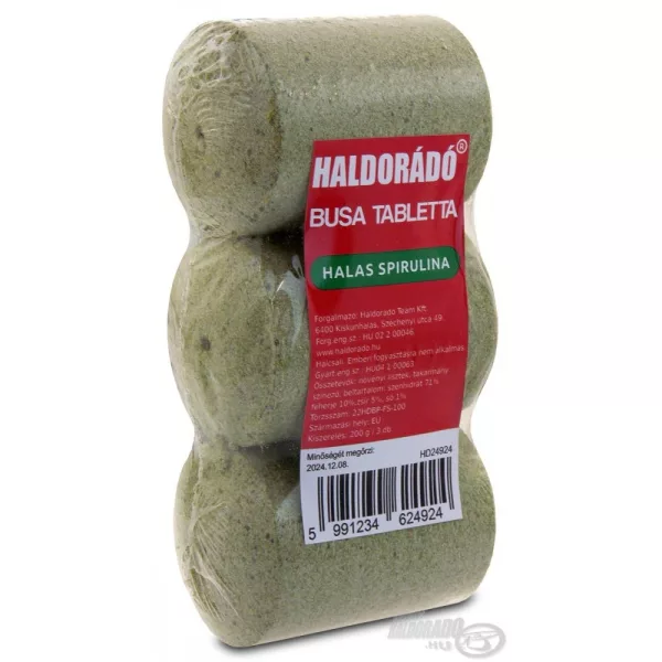 Haldorádó Tablette Busa - Spiruline de poisson 200gr