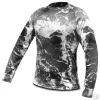 Haldorádó T-shirt d'été à manches longues Camou Grey XS