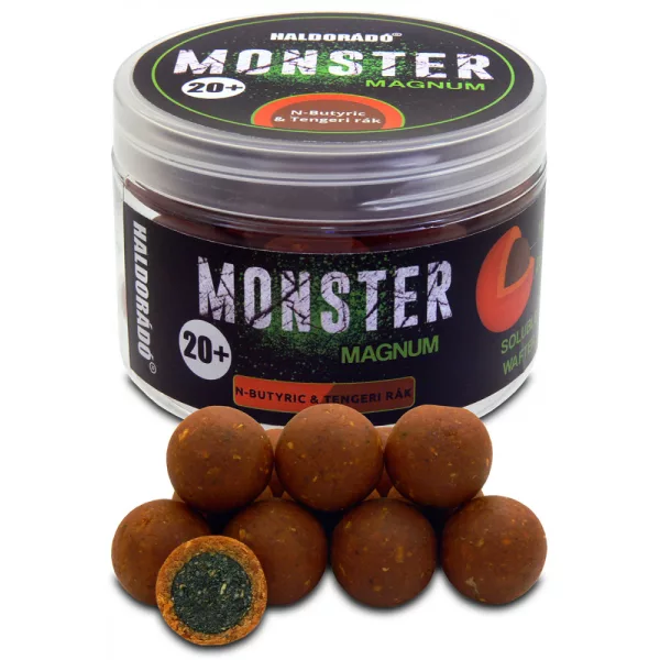 Haldorádó Monster Magnum Acide Butyrique-Crevette de mer 80gr 20mm Appât à Hameçon Coulant