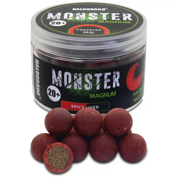Haldorádó Monster Magnum Foie Épicé 80gr 20mm Appât à Hameçon Coulant