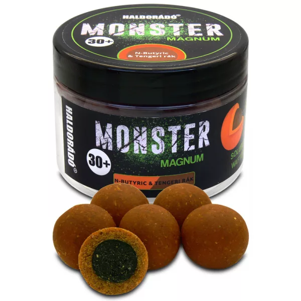 Haldorádó Monster Magnum Acide Butyrique-Crevette de mer 200gr 30mm Appât à Hameçon Coulant
