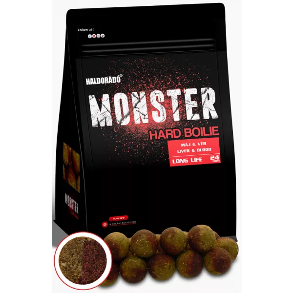 Haldorádó Monster Boilie Dur Foie-Sang 700gr 24mm Boilie