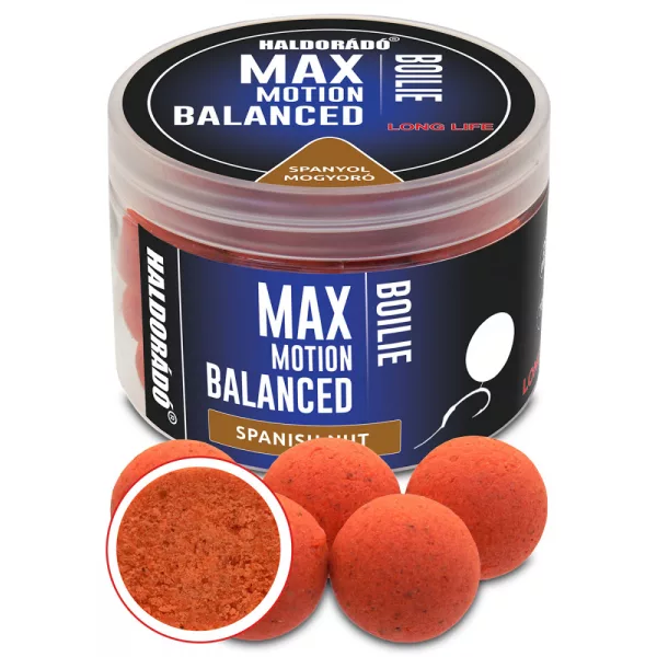Haldorádó Max Motion Bouillette Équilibrée Cacahuète Espagnole 70gr 20mm Bouillette