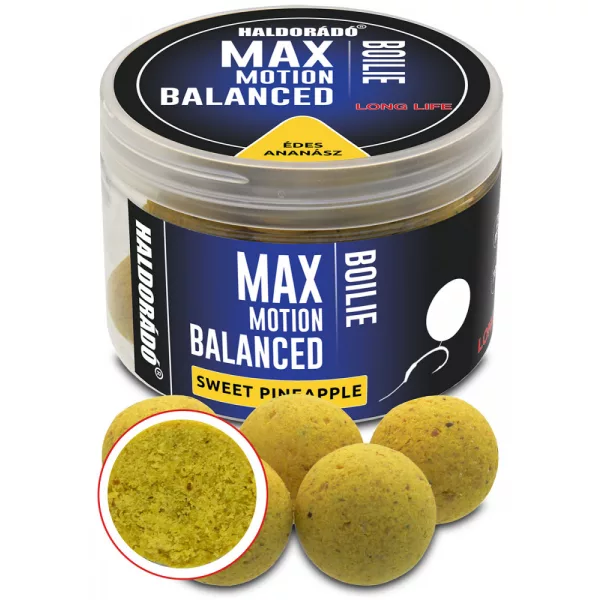 Haldorádó Max Motion Bouillette Équilibrée Ananas Doux 70gr 20mm Bouillette