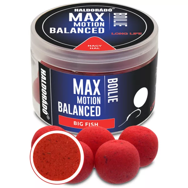 Haldorádó Max Motion Bouillette Équilibrée Grand Poisson 70gr 20mm Bouillette