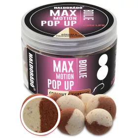   Haldorádó Max Motion Boilie Pop Up Noix de coco-Noix tigrée 50gr 16-20mm Bouillette