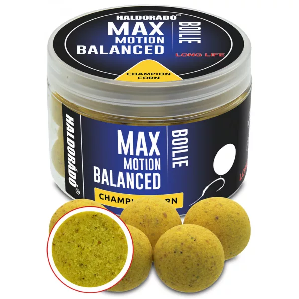 Haldorádó Max Motion Bouillette Équilibrée Champion Corn 70gr 20mm Bouillette