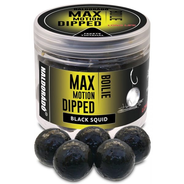 Haldorádó Max Motion Bouillette Dipped Calmar Noir 100gr 20mm Bouillette