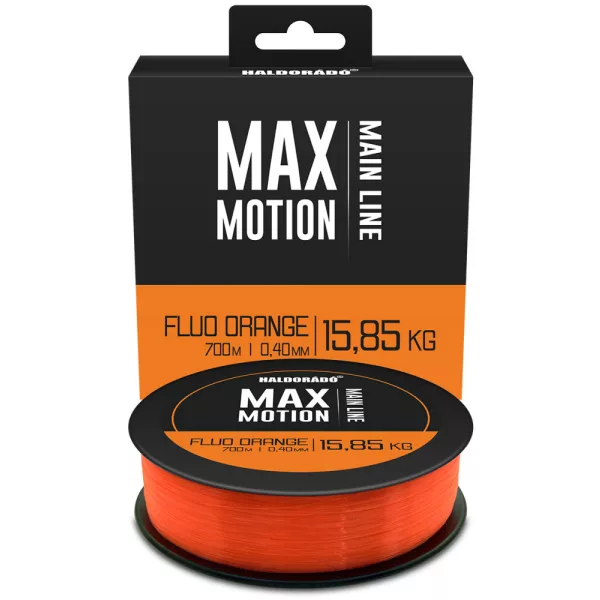 Haldorádó Max Motion 0,40mm 700m Fil principal monofilament - Orange Fluo