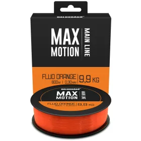   Haldorádó Max Motion 0,30mm 800m Fil principal monofilament - Orange Fluo