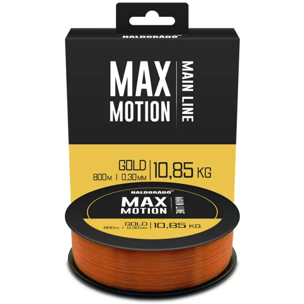 Haldorádó Max Motion 0,30mm 800m Fil principal monofilament - Or