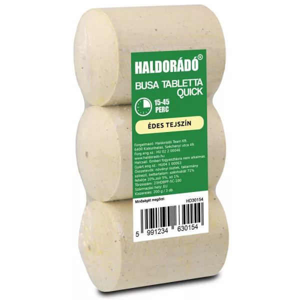 Haldorádó Comprimé Busa Quick Crème Sucrée 3 pièces/paquet