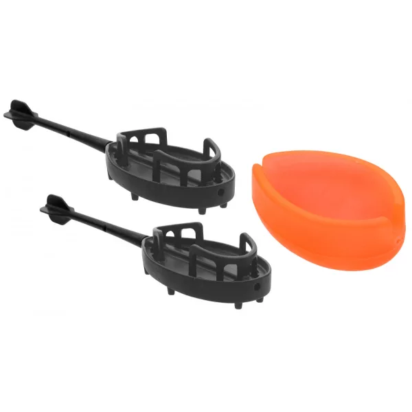 Haldorádó Dart Metal L 45gr panier method 2 pièces + 1 pièce kit d'outil de remplissage en caoutchouc