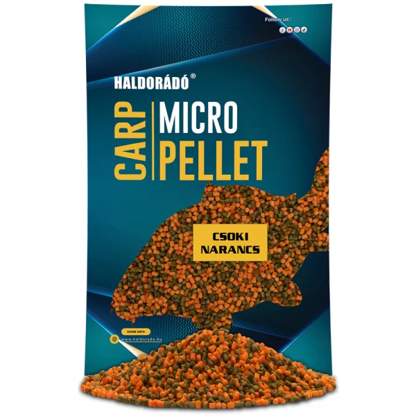 Haldorádó Carp Micro Pellet Chocolat-Orange 600gr 3mm Pellet d'amorçage