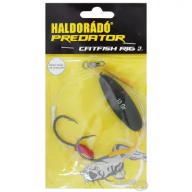   Haldorádó Catfish Rig 2 Montage Réglable U-float pour Silure 125cm