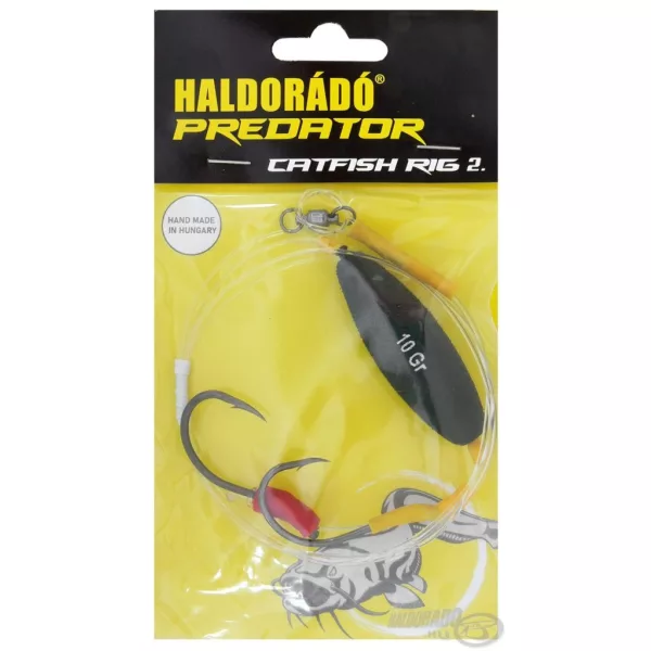 Haldorádó Catfish Rig 2 Montage Réglable U-float pour Silure 125cm