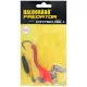 Haldorádó Catfish Rig 3 Montage Pop-Up Corps Souple pour Silure 80cm