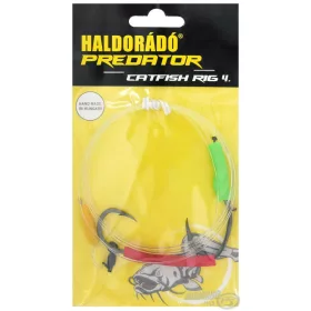   Haldorádó Catfish Rig 4 Bas de Ligne pour Silure Vif ˝Haarmontage˝ 180cm