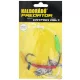 Haldorádó Catfish Rig 4 Bas de Ligne pour Silure Vif ˝Haarmontage˝ 180cm