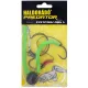 Haldorádó Catfish Rig 5 Montage Fireball pour Silure 110gr