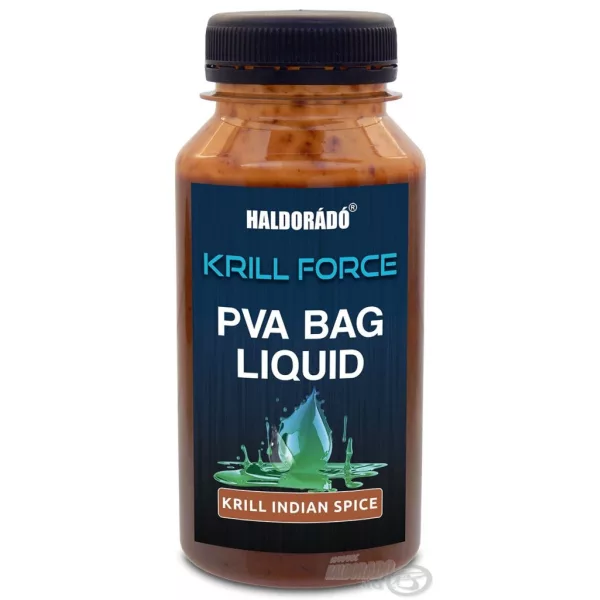 Haldorádó Krill Force PVA Bag Liquid Krill Indian Spice 180ml