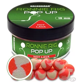   Haldorádó Ronnie Rig Pop Up Hot Lava 10 mm Boilie d'appât 30gr