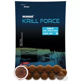   Haldorádó Krill Force Boilie Long Life 16mm Krill Indian Spice Bouillette d'amorçage 700gr