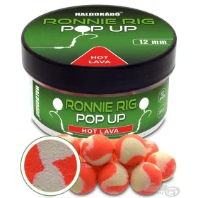   Haldorádó Ronnie Rig Pop Up Hot Lava 12mm Boillette d'amorçage 30gr