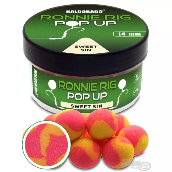 Haldorádó Ronnie Rig Pop Up Sweet Sin 14mm Bouillette d'eschage 30gr