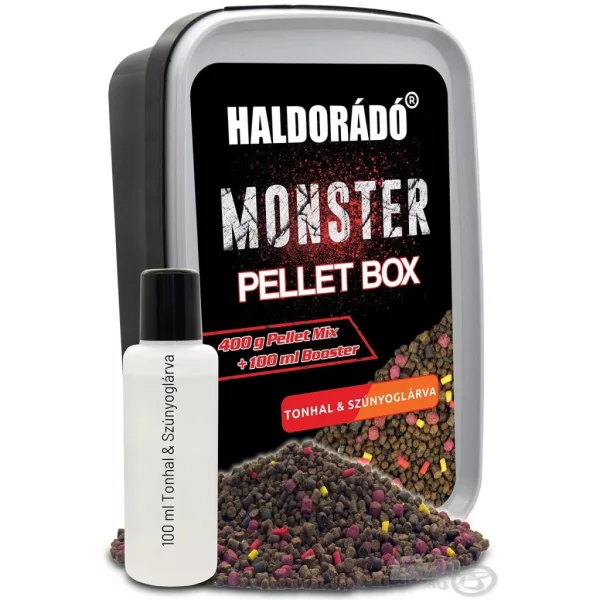 Haldorádó Monster Pellet Box Thon-Larve de Moustique 400gr