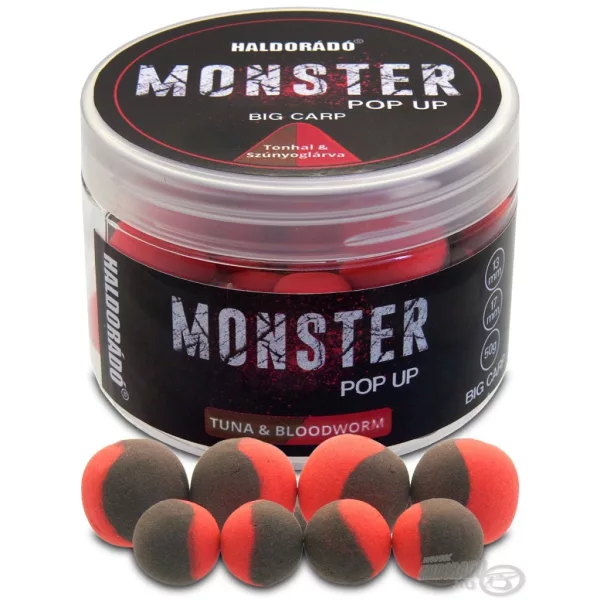 Haldorádó Monster Pop Up Big Carp Thon & Larve de Moustique 13-17mm Pop Up 50gr